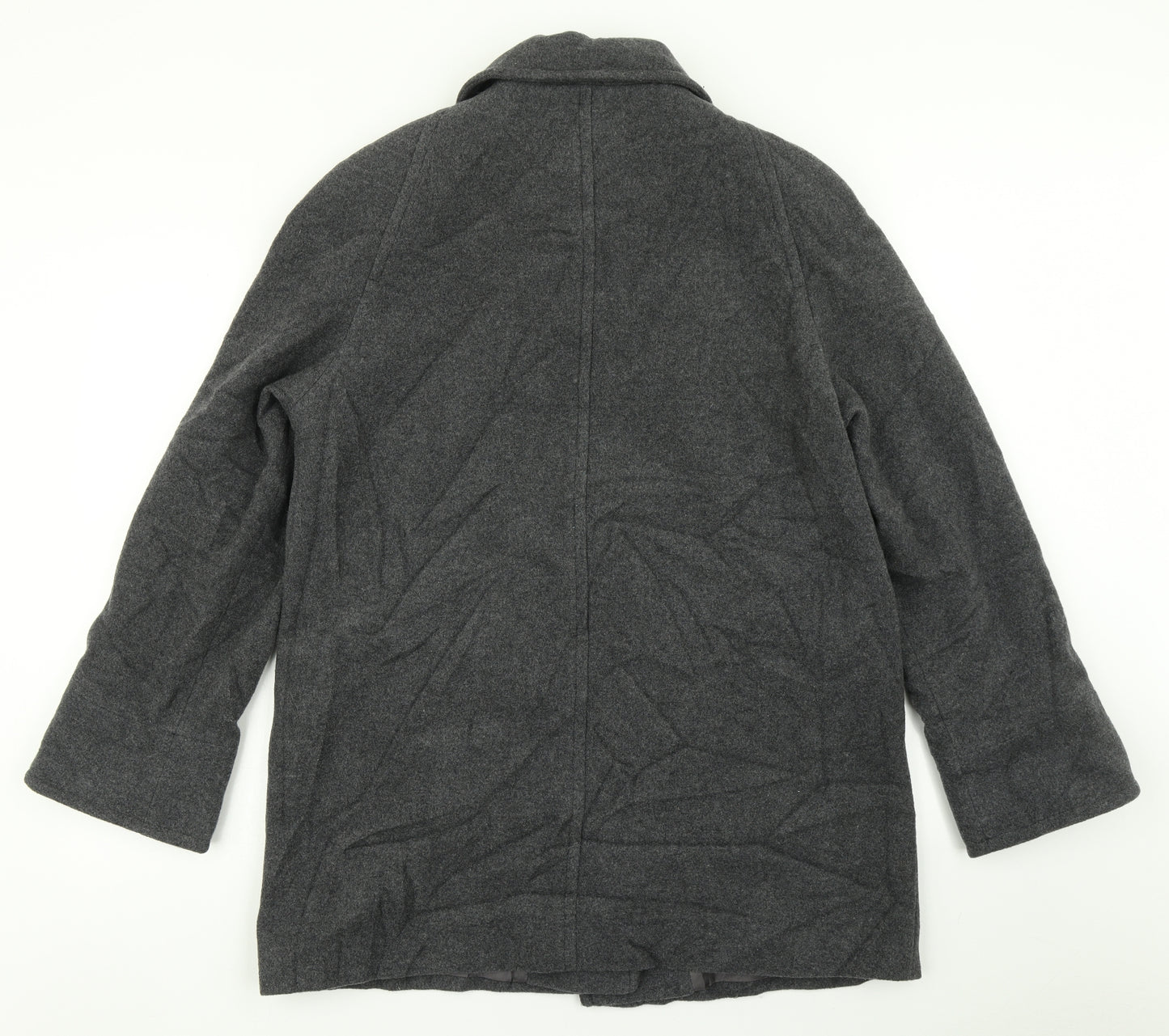 Berkertex Womens Grey   Overcoat Coat Size 14