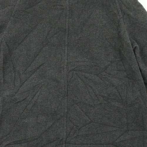 Berkertex Womens Grey   Overcoat Coat Size 14
