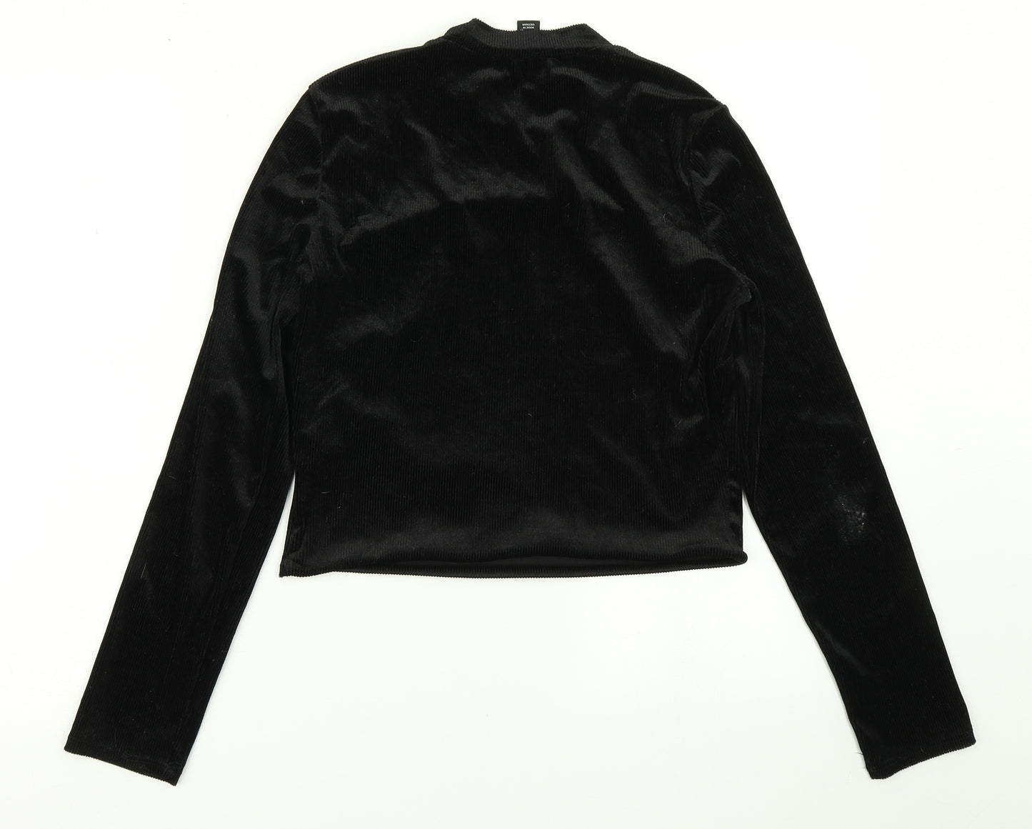 Atmosphere Womens Black   Basic T-Shirt Size 12  - Cropped