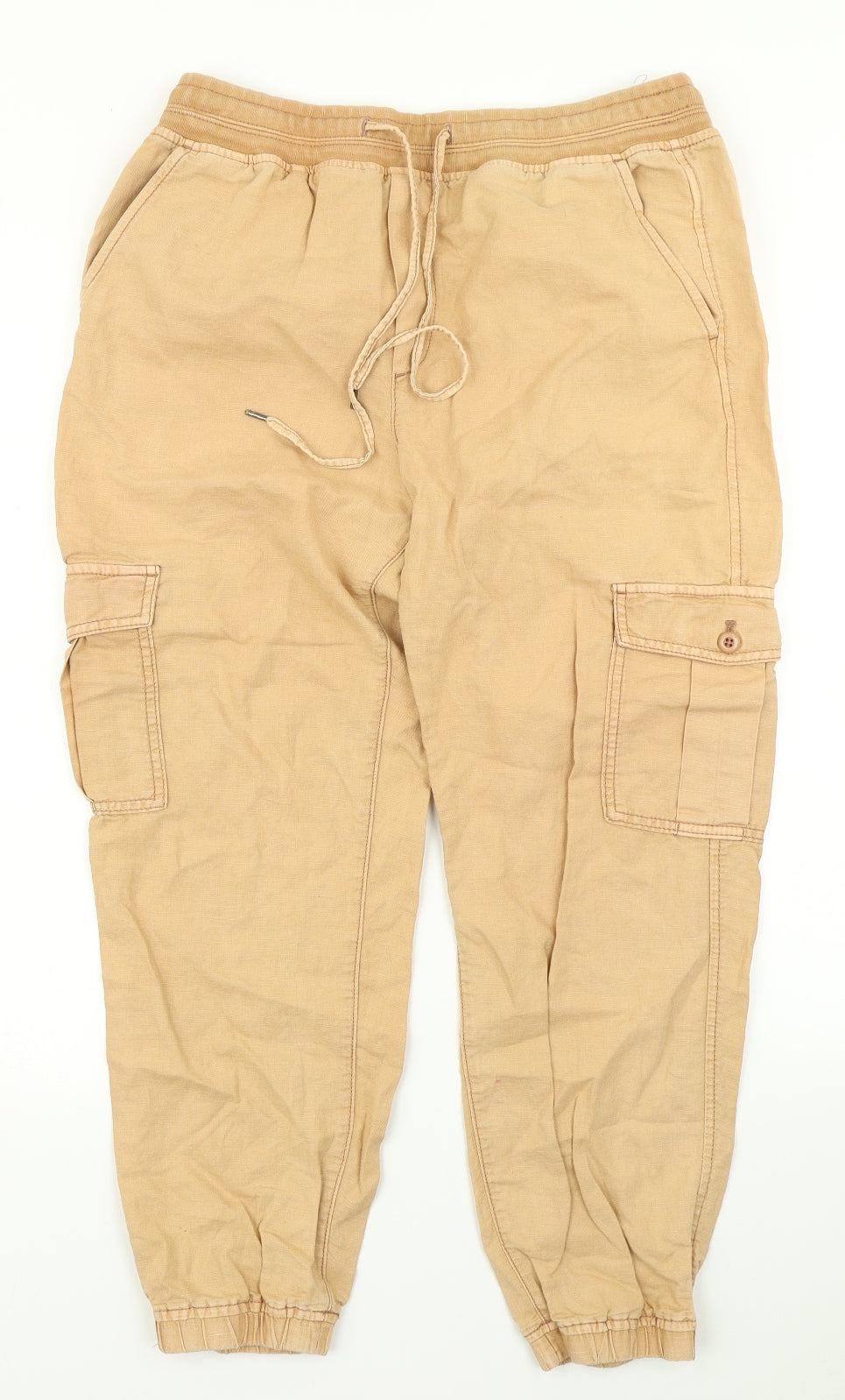 Gap Womens Orange   Cargo Trousers Size M L25 in