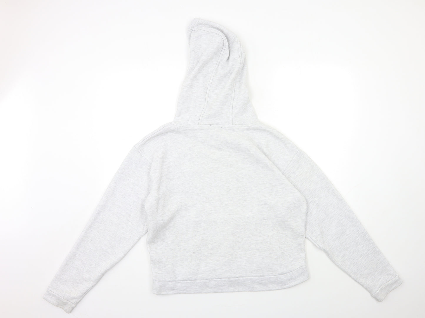 Topshop Womens Grey   Pullover Hoodie Size 8