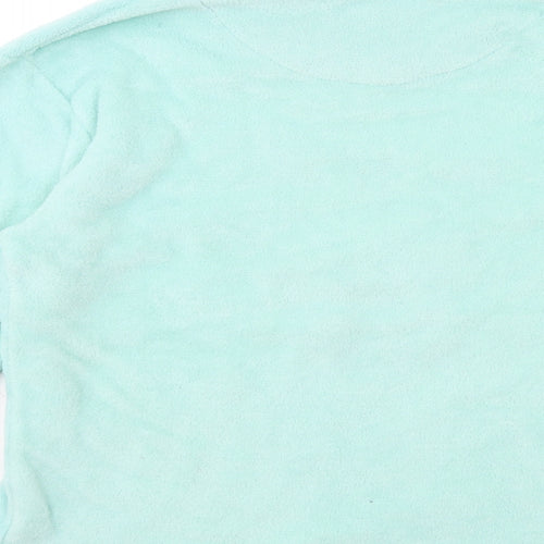 JUST LIKE YOU Girls Blue  Fleece Top Pyjama Top Size 12-13 Years