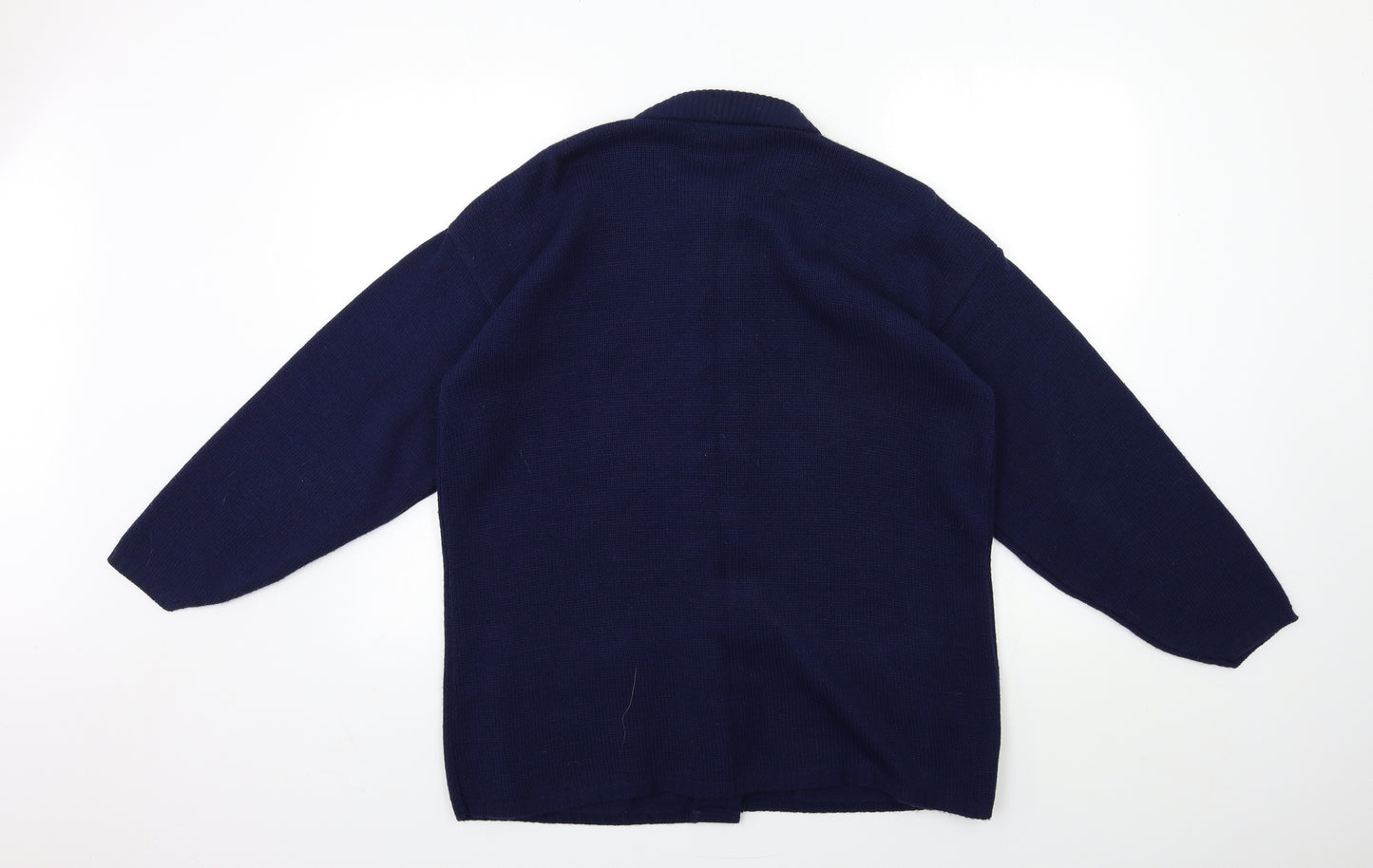 Bonmarché Womens Blue  Knit Cardigan Jumper Size L