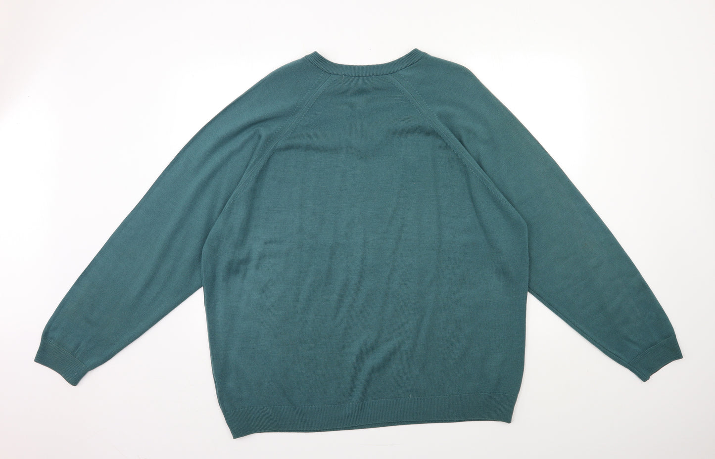Country Casuals Mens Blue  Knit Pullover Jumper Size XL