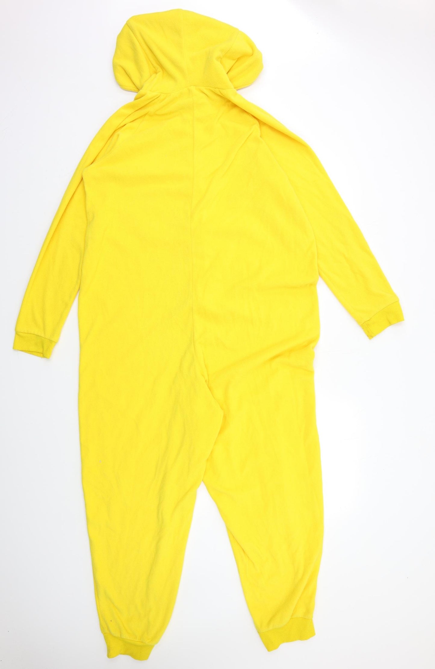 George Womens Yellow  Fleece Kimono One Piece Size M  - Pudsey Bear