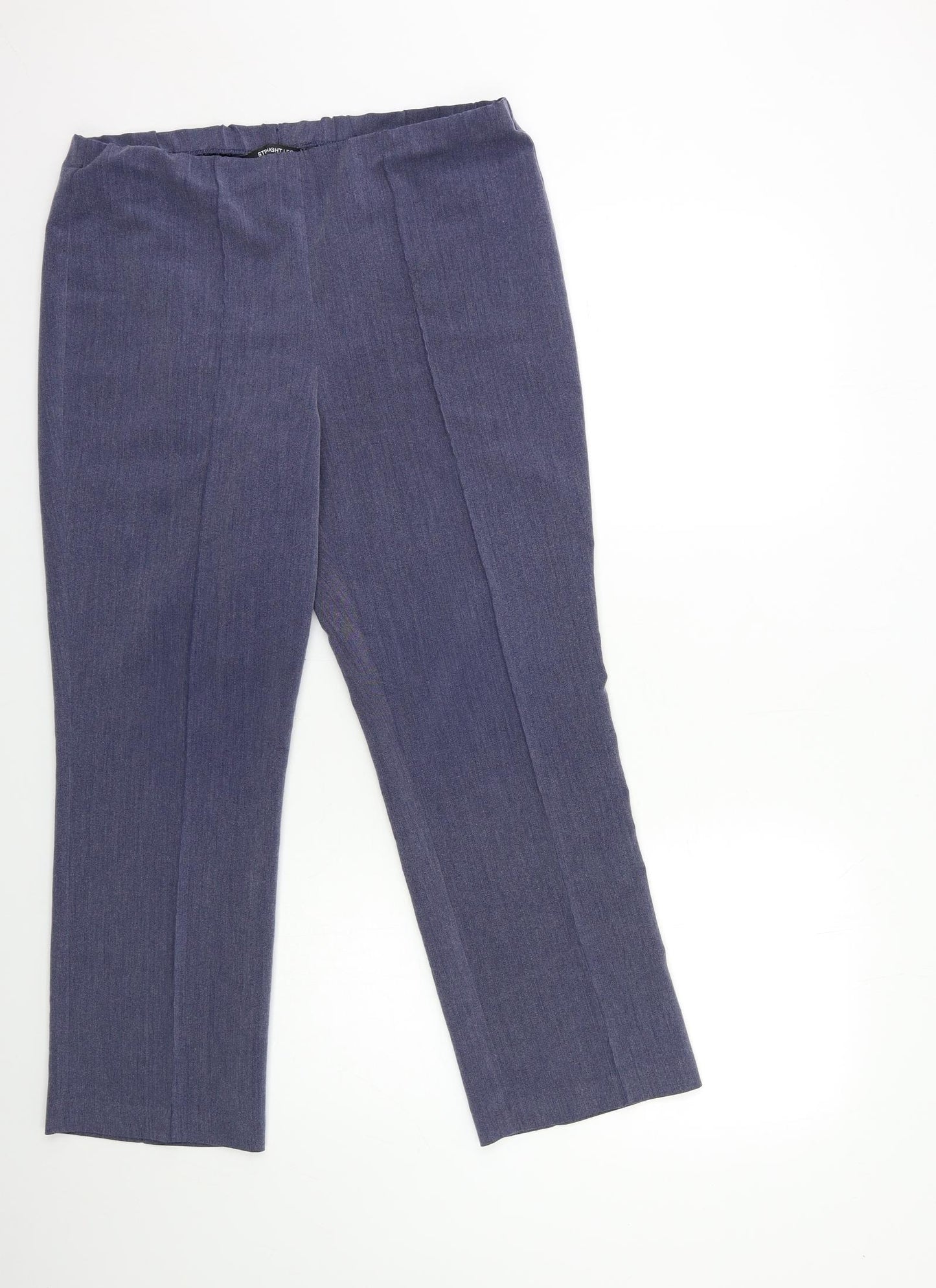 Bonmarché Womens Blue   Trousers  Size 12 L27 in