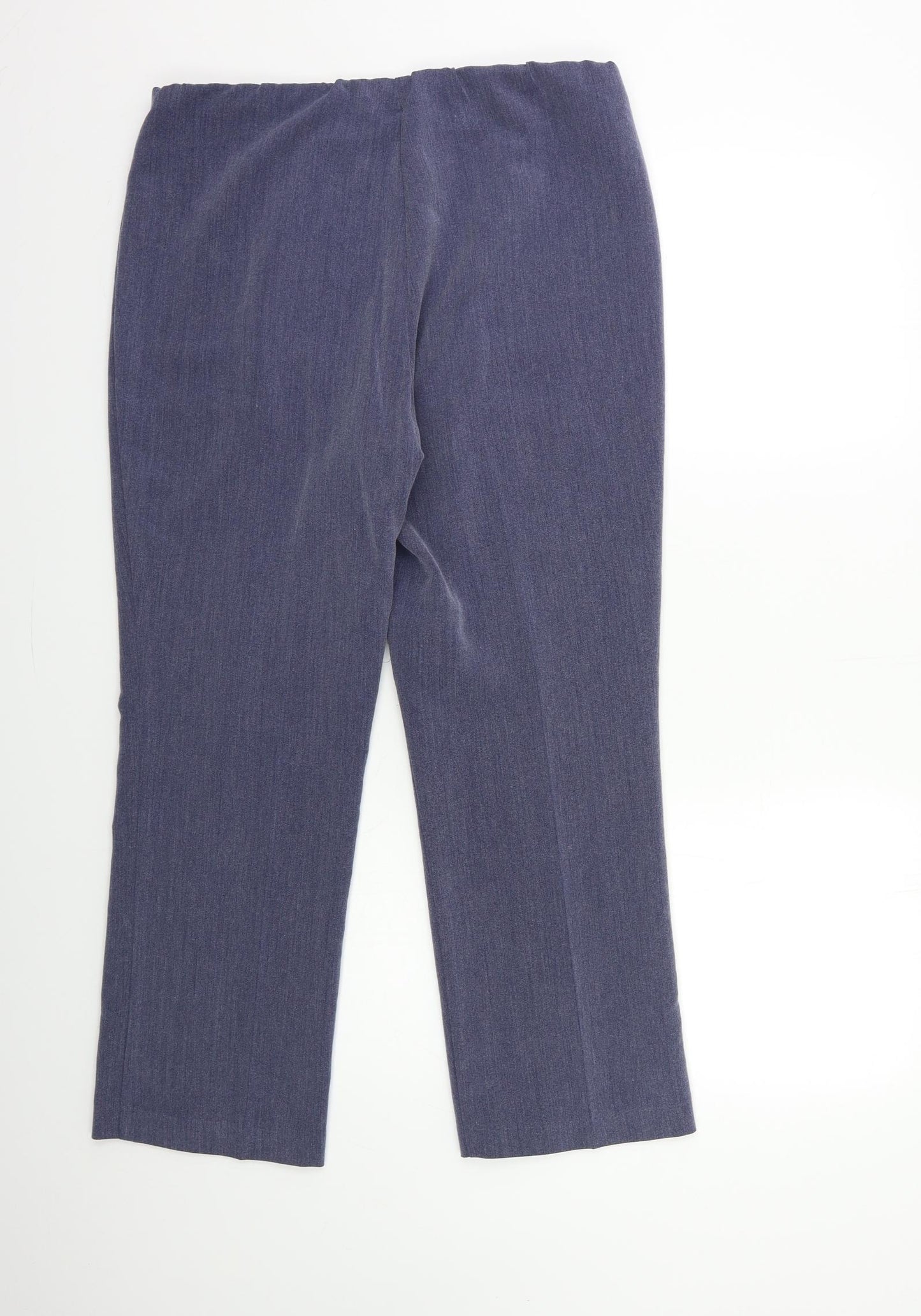 Bonmarché Womens Blue   Trousers  Size 12 L27 in