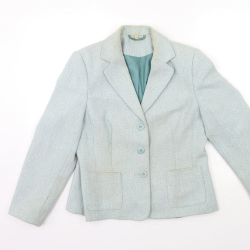 EWM Womens Blue   Jacket  Size 14