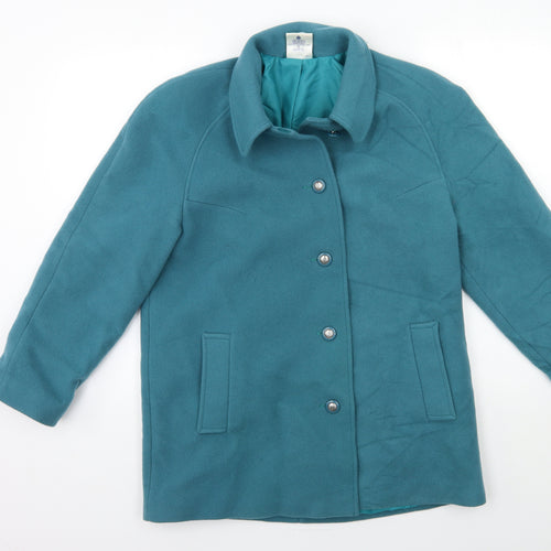Eastex Womens Blue   Overcoat Coat Size 12