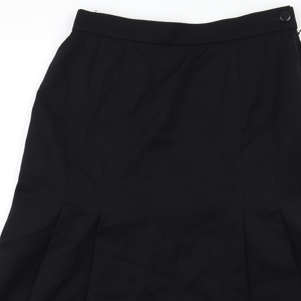 Jaeger Womens Black   A-Line Skirt Size 14