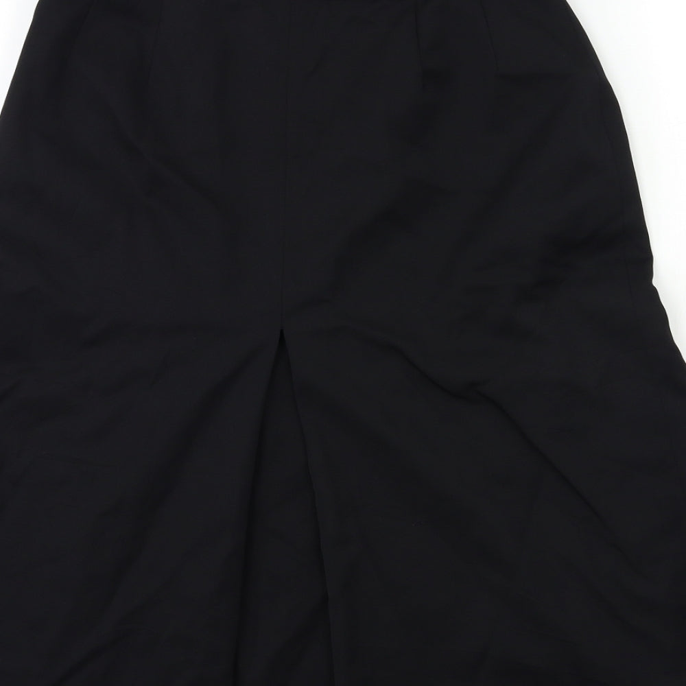 Jaeger Womens Black   A-Line Skirt Size 14