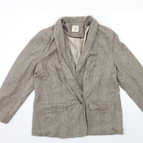 TU Womens Brown   Jacket Suit Jacket Size 20