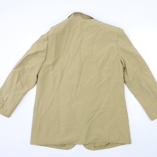 Preworn Womens Beige   Jacket Suit Jacket Size 18