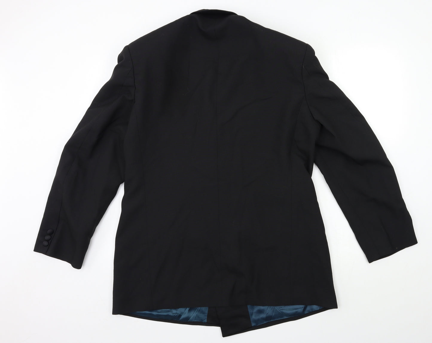 Preworn Mens Black    Suit Jacket Size 42