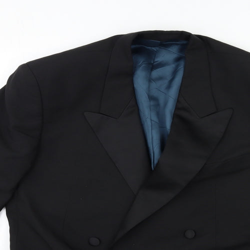 Preworn Mens Black    Suit Jacket Size 42