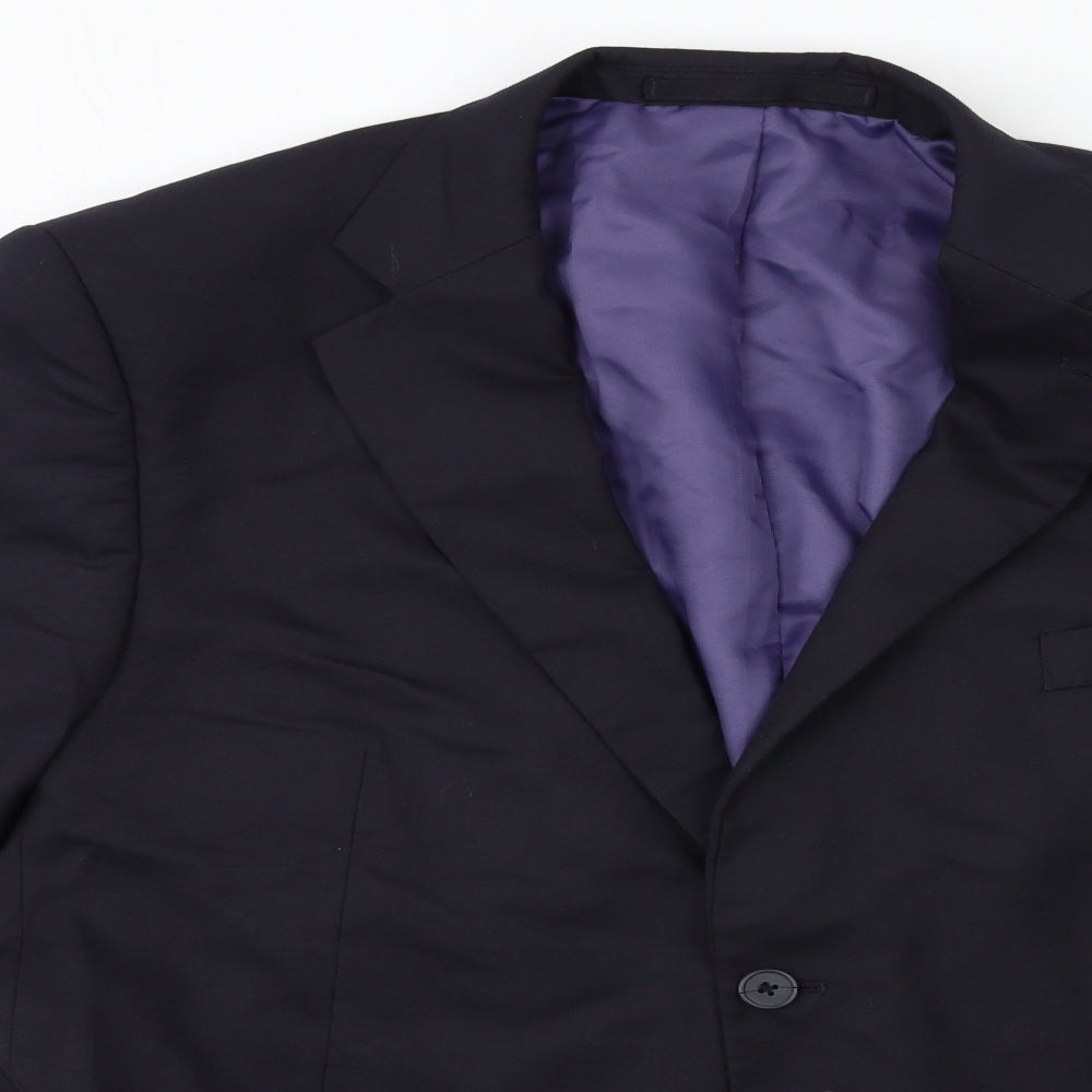 Marks and Spencer Mens Blue   Jacket Suit Jacket Size 44