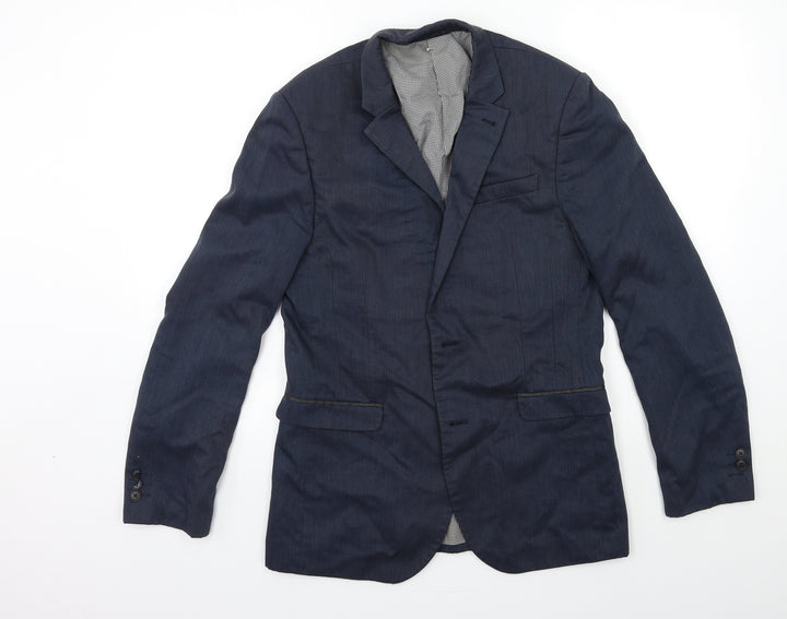 NEXT Mens Blue Jacket Suit Jacket Size 38