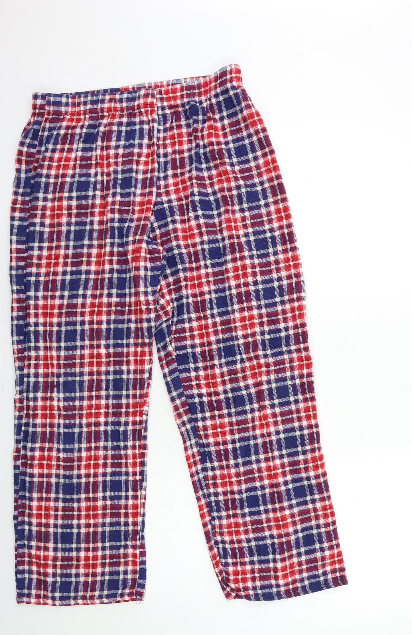 Belmont Womens Red Check  Top Lounge Pants Size 16