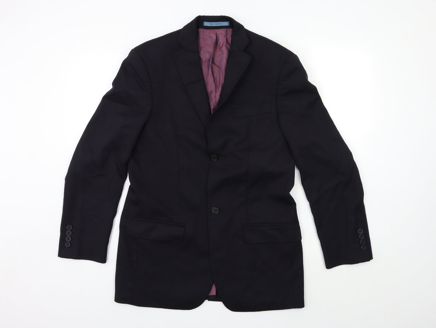 Ted Baker Mens Black   Jacket Suit Jacket Size 40