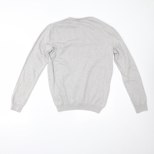 Topman Mens Grey   Pullover Jumper Size M