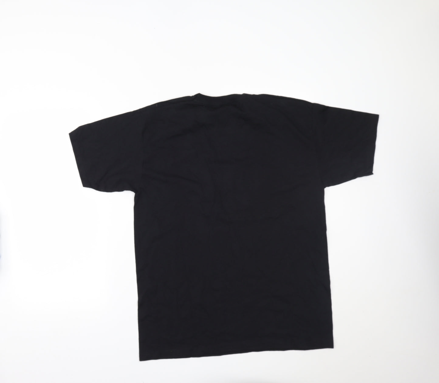 Fruit of the Loom Mens Black    T-Shirt Size L