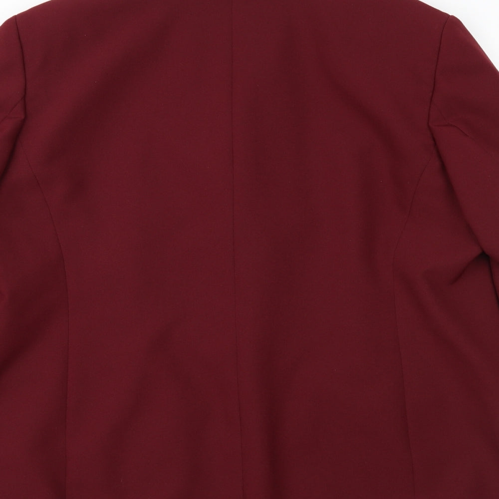 Classics Womens Red   Jacket Blazer Size 20