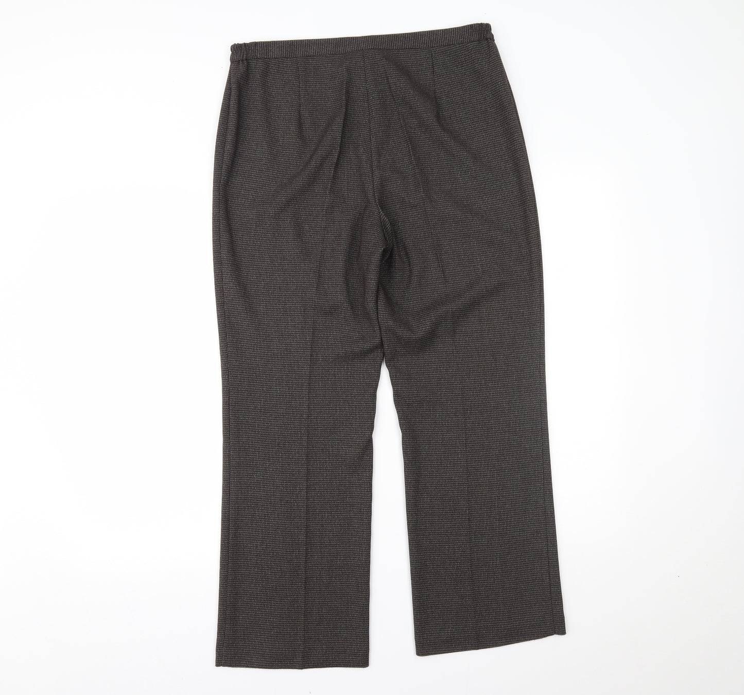 C.M.D Womens Brown   Trousers  Size 12 L20 in