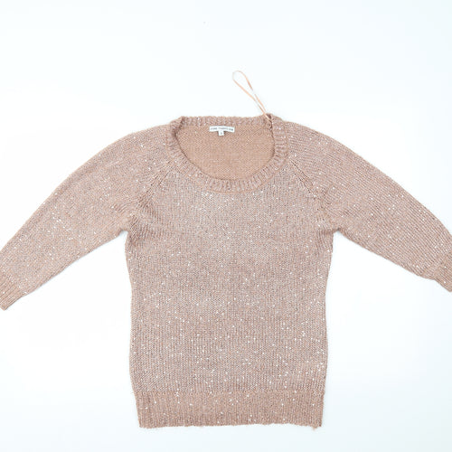 StoreTwentyONE Womens Pink   Basic Blouse Size S