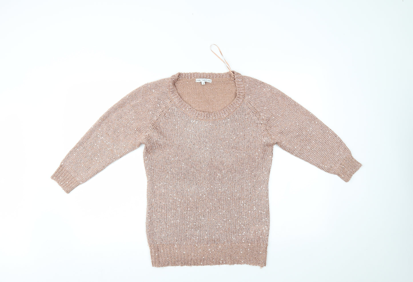 StoreTwentyONE Womens Pink   Basic Blouse Size S