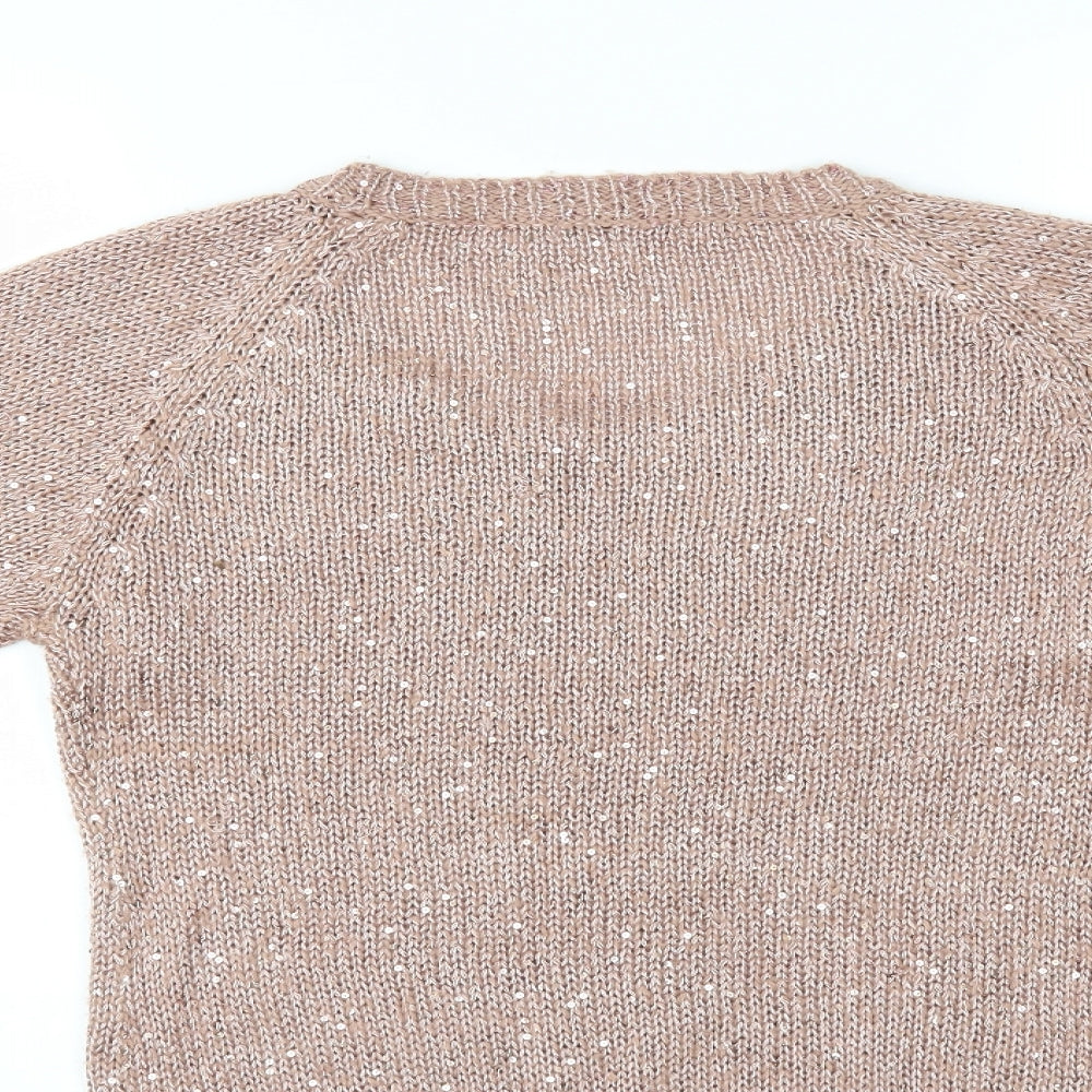 StoreTwentyONE Womens Pink   Basic Blouse Size S