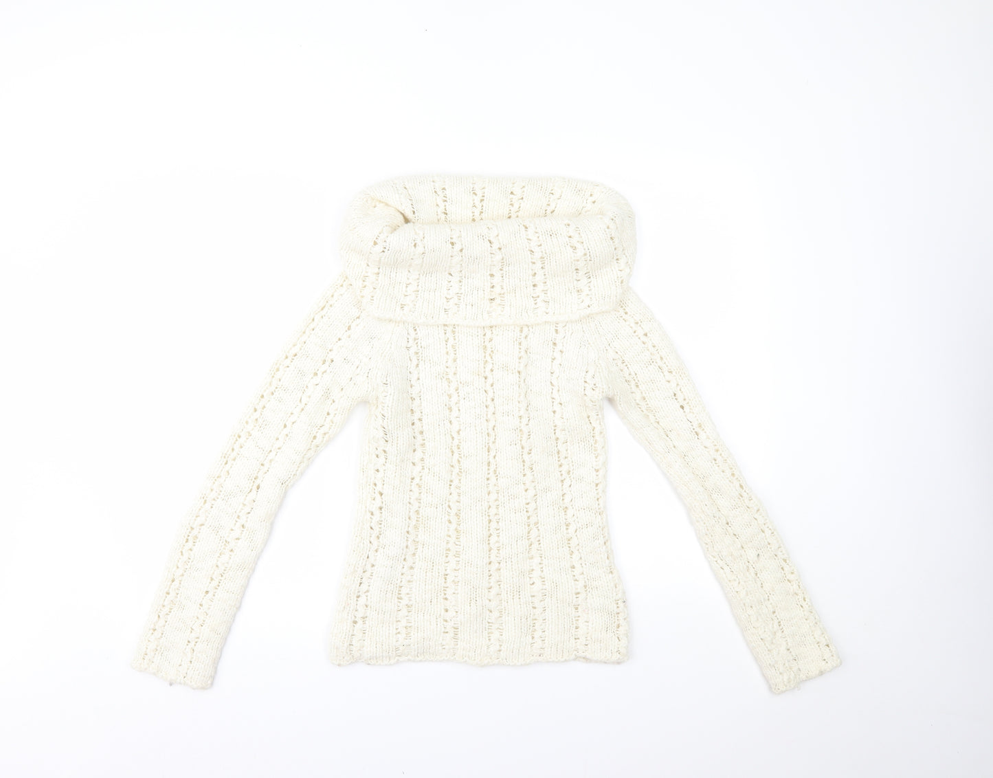 NEXT Womens Ivory   Pullover Jumper Size XS
