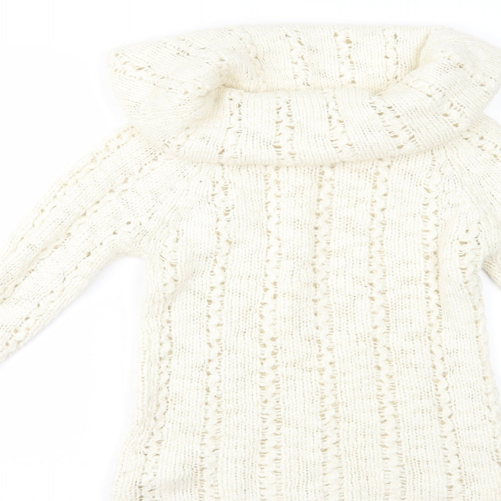 NEXT Womens Ivory   Pullover Jumper Size XS