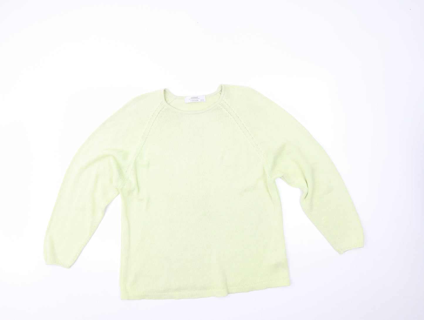St. Berrard Womens Green   Pullover Jumper Size 12