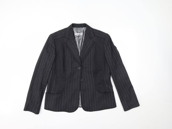 Gerry Weber Womens Black Jacket Blazer Size 14