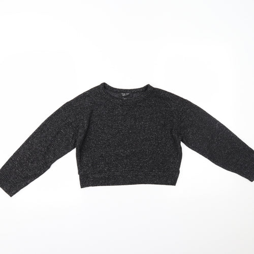 New Look Girls Black   Pullover Jumper Size 9 Years