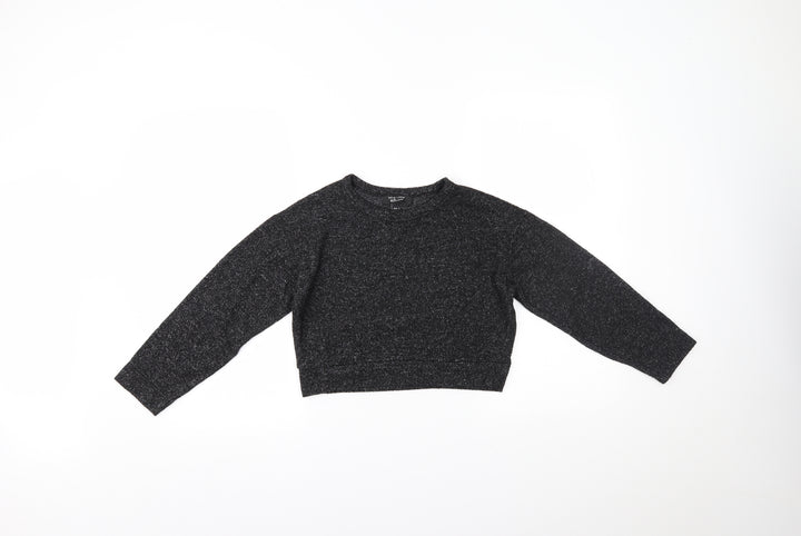 New Look Girls Black   Pullover Jumper Size 9 Years
