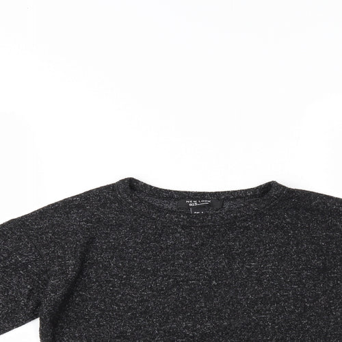 New Look Girls Black   Pullover Jumper Size 9 Years