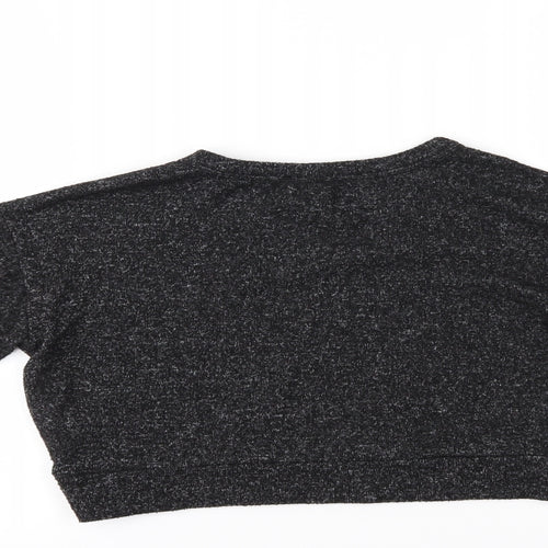 New Look Girls Black   Pullover Jumper Size 9 Years