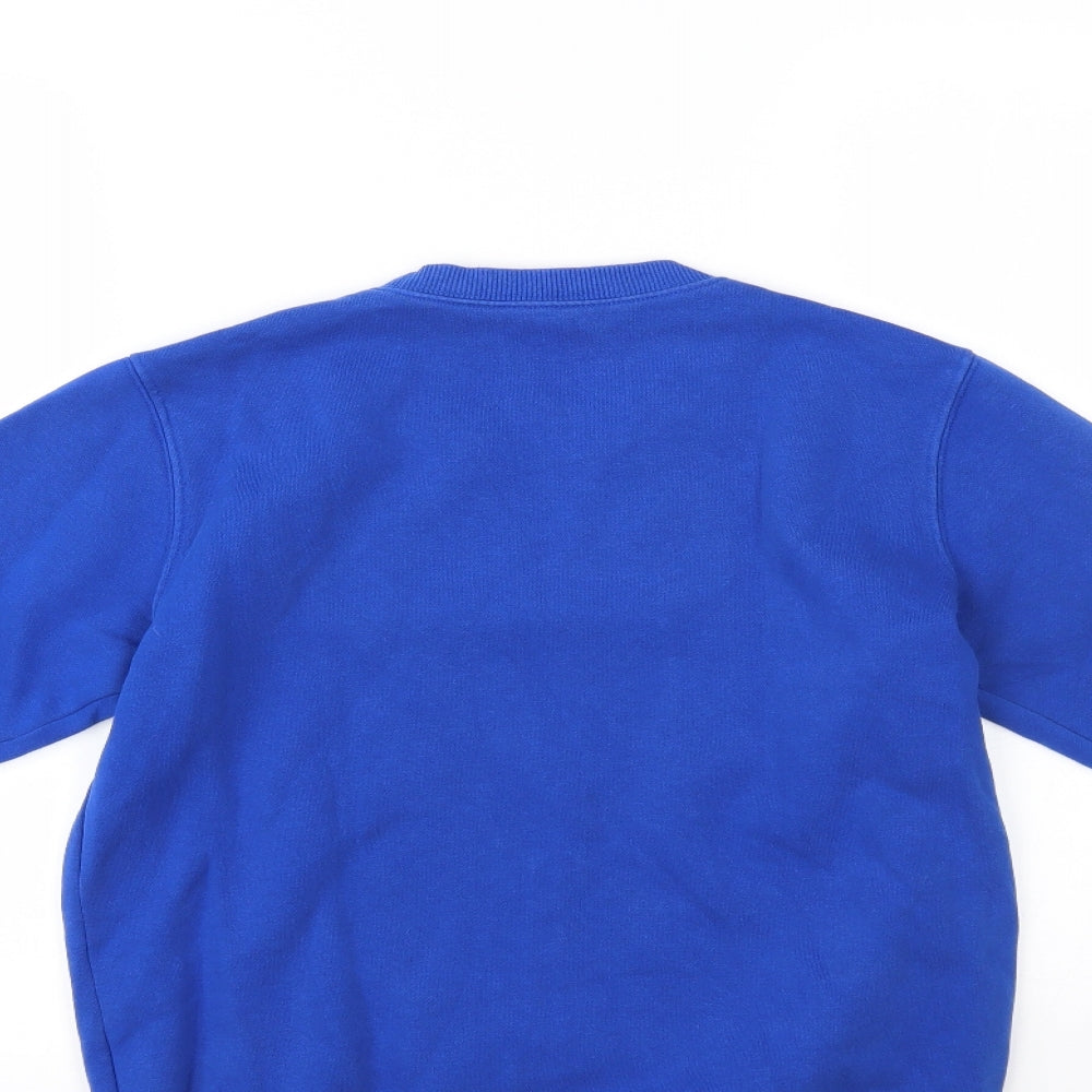 Matalan Boys Blue   Pullover Jumper Size 10 Years