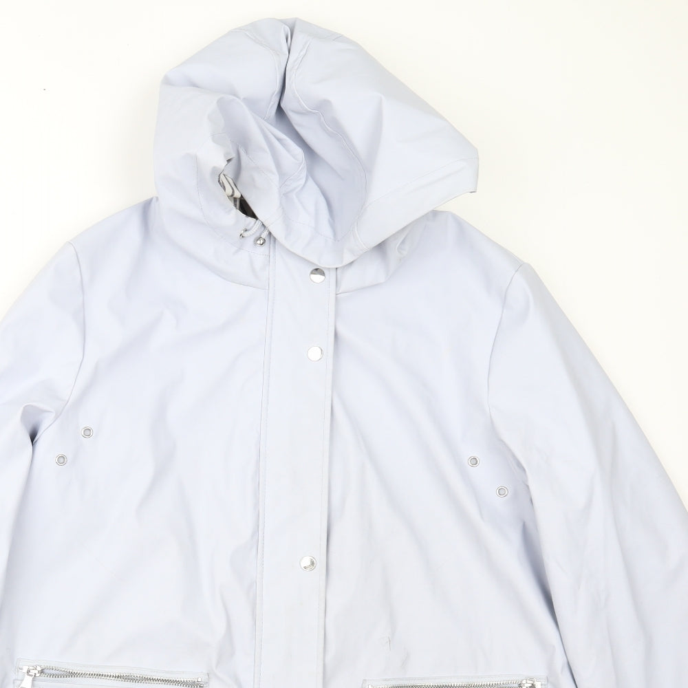 F&F Womens Blue   Overcoat Coat Size 16