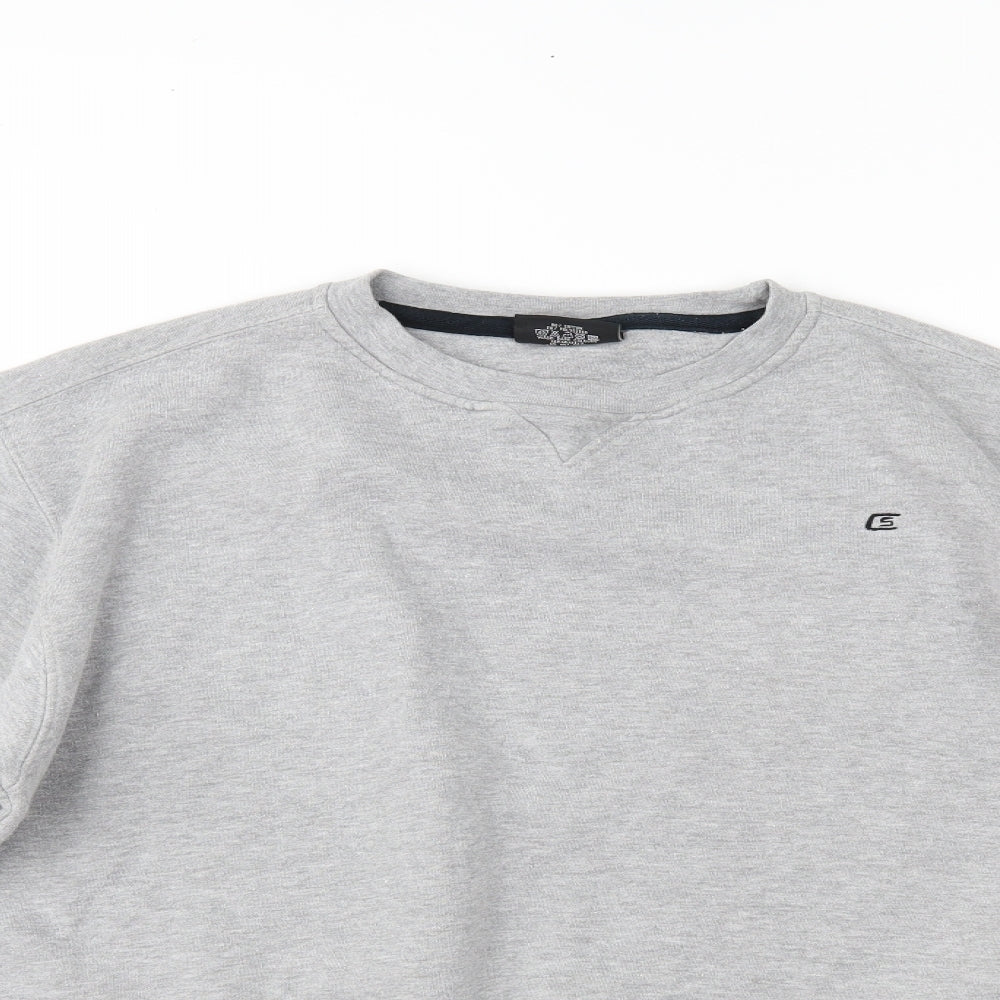 CS Active Mens Grey   Pullover Jumper Size XL