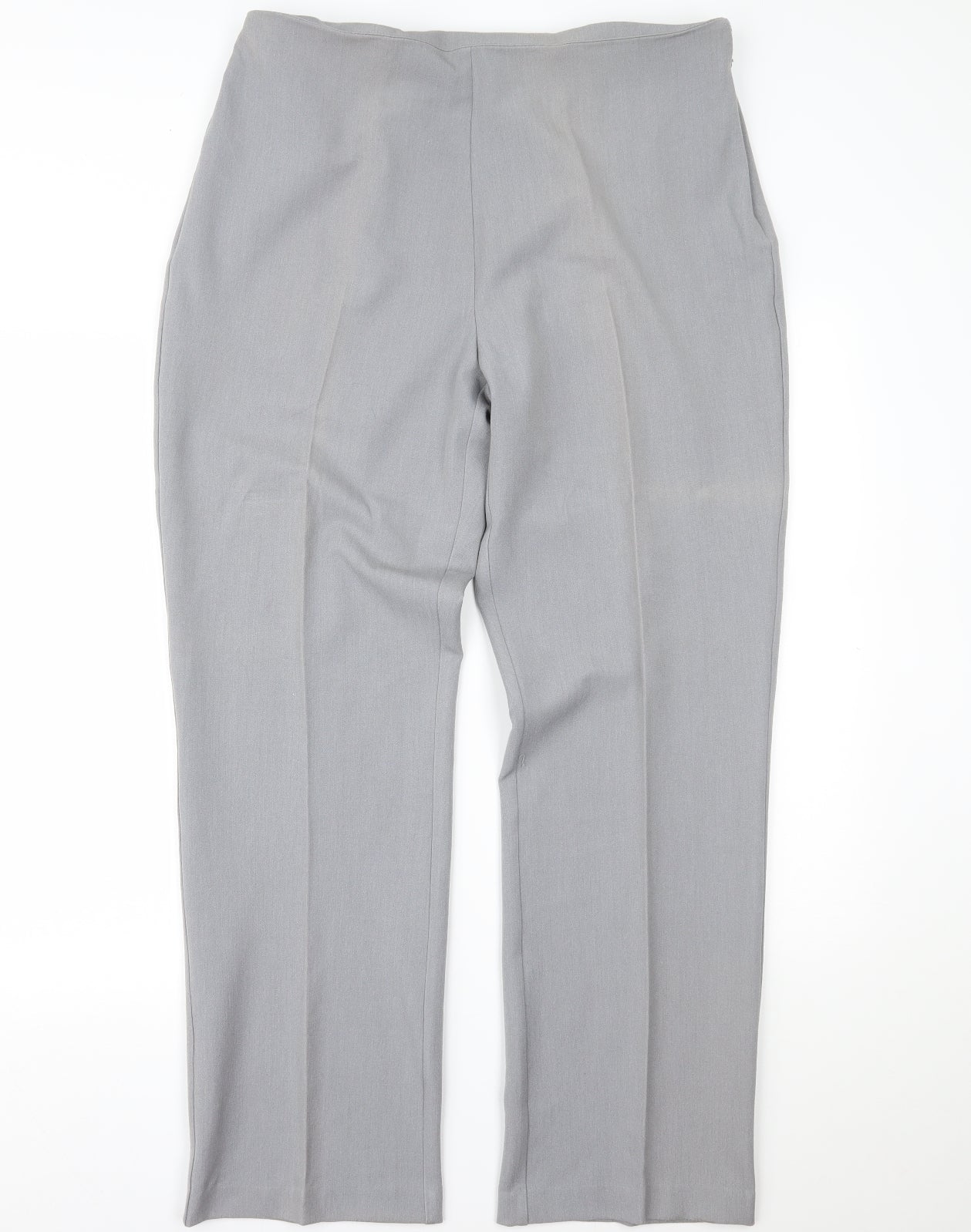 Cotton Traders Womens Grey   Trousers  Size 16 L28 in
