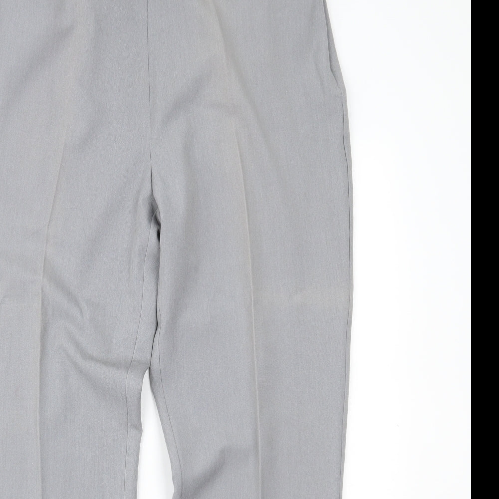 Cotton Traders Womens Grey   Trousers  Size 16 L28 in