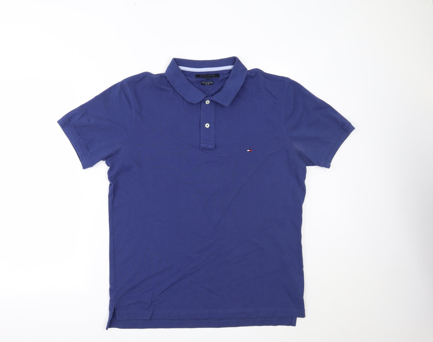 Tommy Hilfiger Mens Blue    Polo Size XL