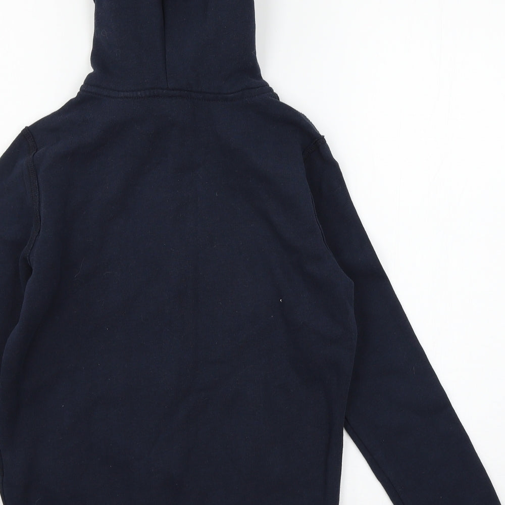 Abercrombie Boys Blue  Jersey Full Zip Hoodie Size 10 Years