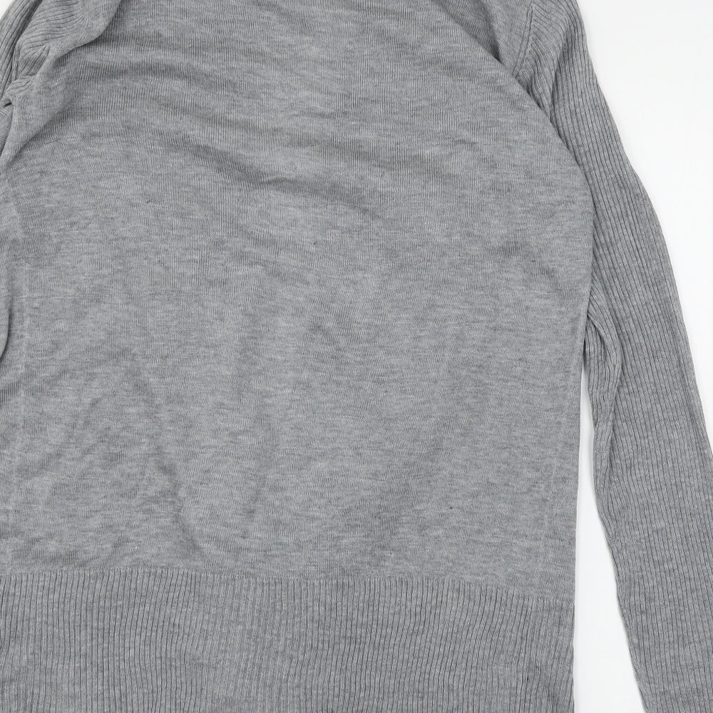 Atmosphere Womens Grey  Knit Cardigan Jumper Size 16