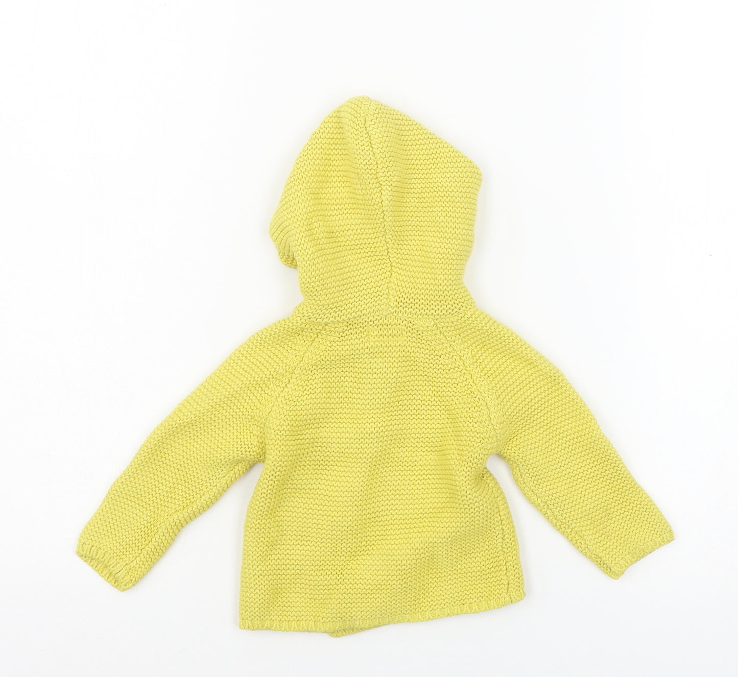Primark Baby Yellow  Knit Cardigan Jumper Size 3-6 Months