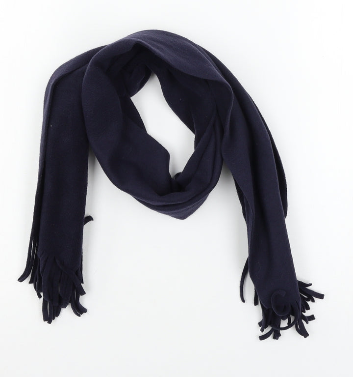 Dents Womens Blue Fleece Scarf