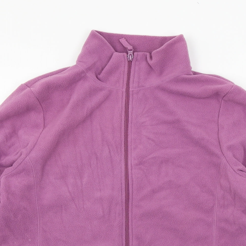 Preworn Womens Pink  Fleece Jacket  Size 16