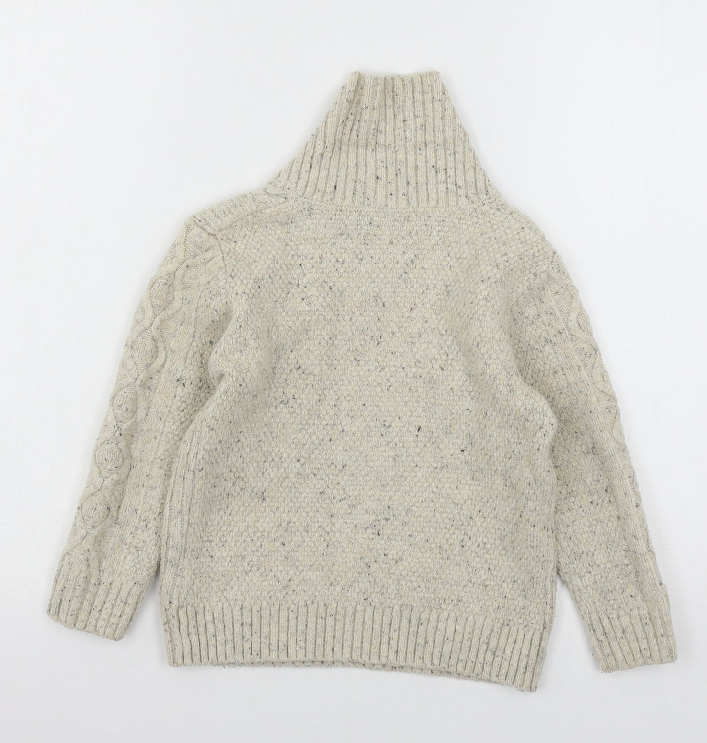 NEXT Boys Ivory  Knit Pullover Jumper Size 3-4 Years